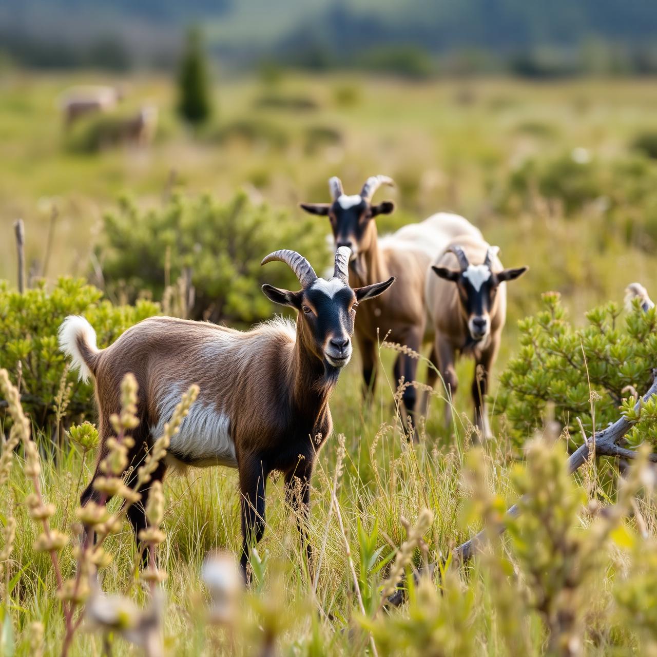 Grazing operation in a Canadian conservation area